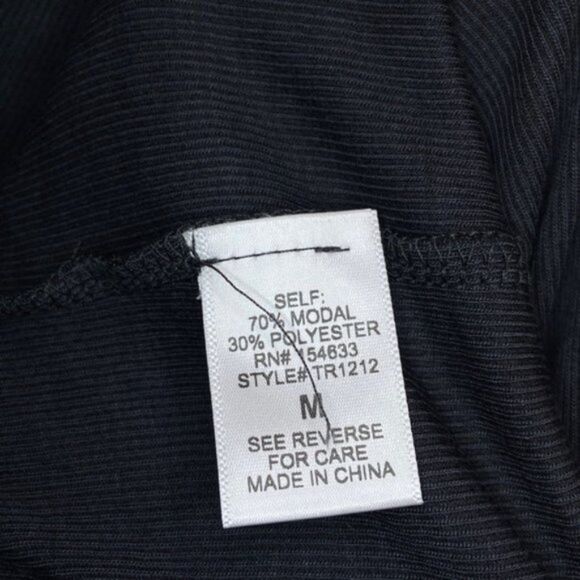 Croche Jumpsuit Modal Blend Size Large Ribbed Knit - Picture 5 of 12